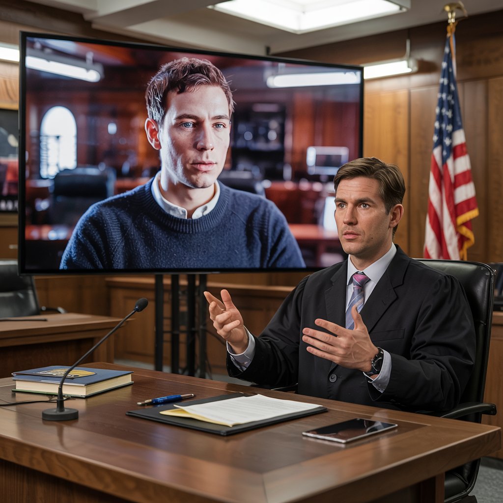 AI Avatar Courtroom Incident USA
