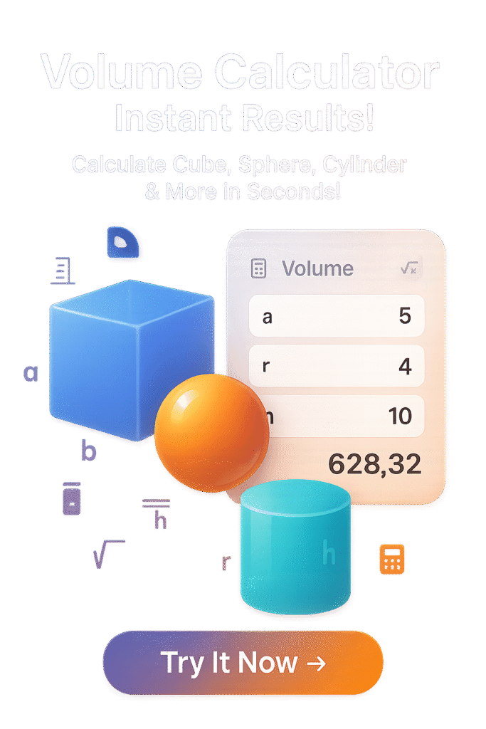 Volume Calculator