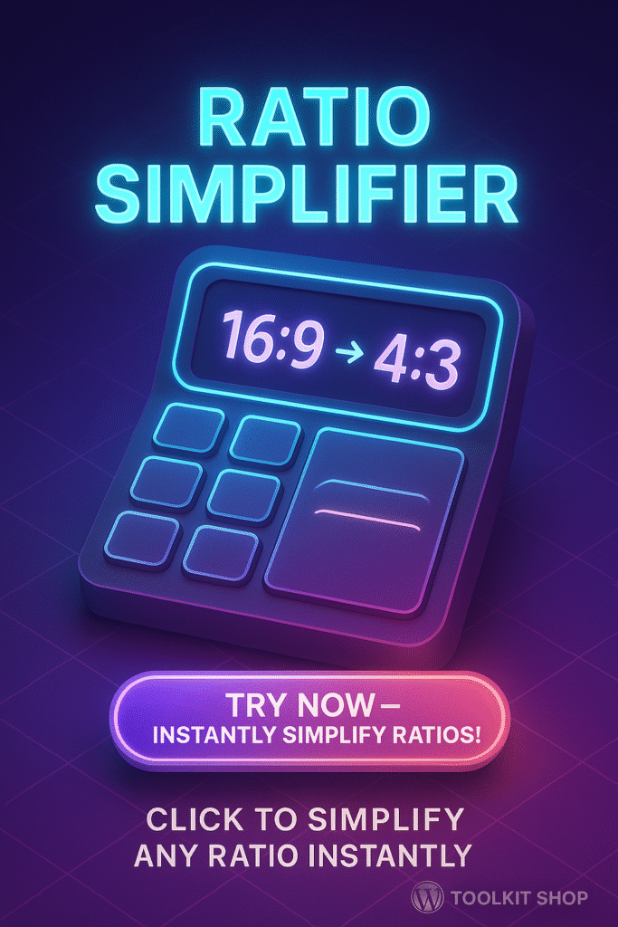 Ratio Simplifier