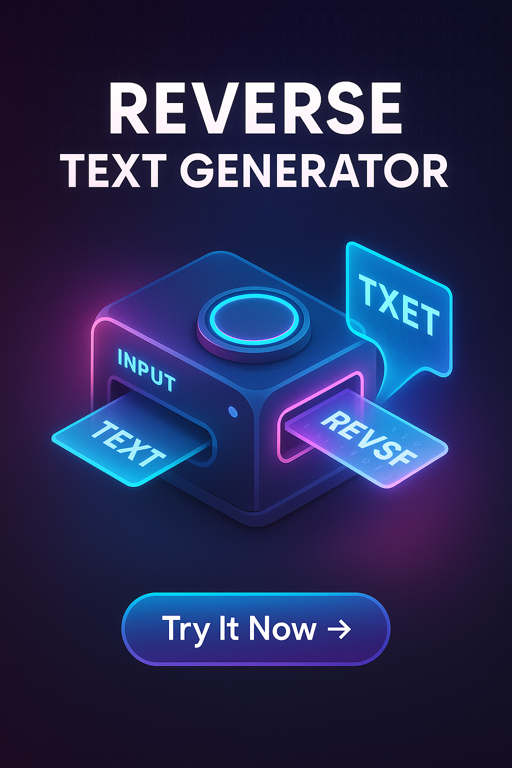 Reverse Text Generater