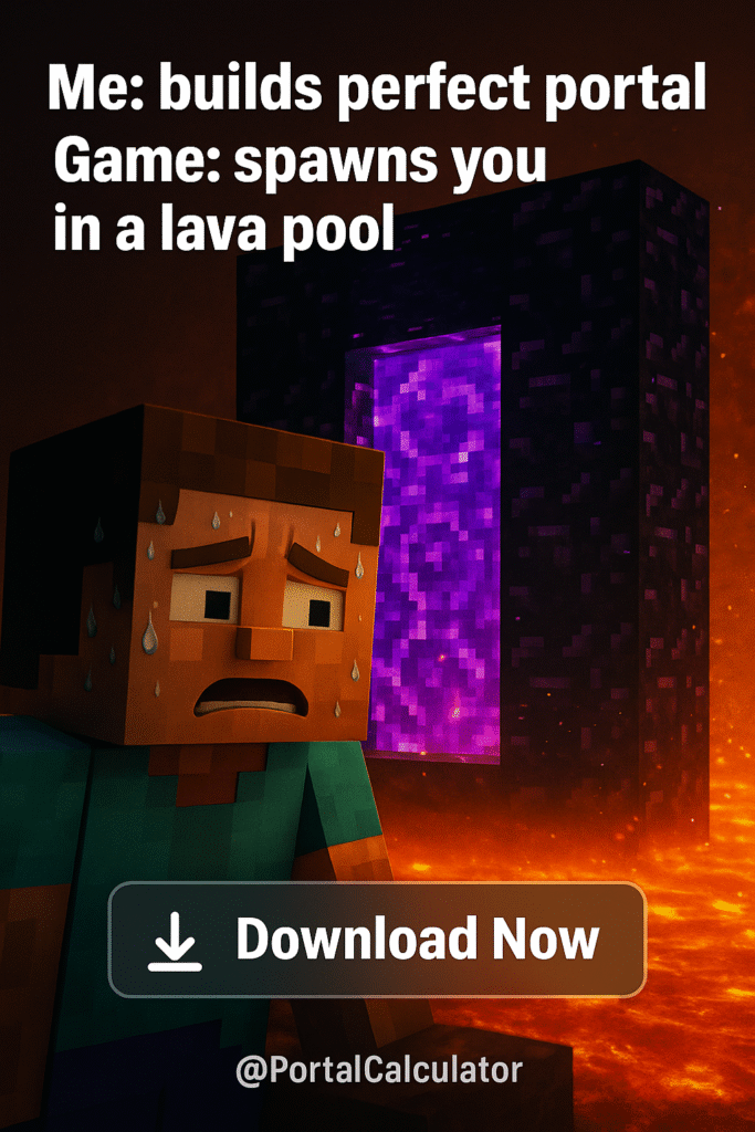 Nether Portal Calculator