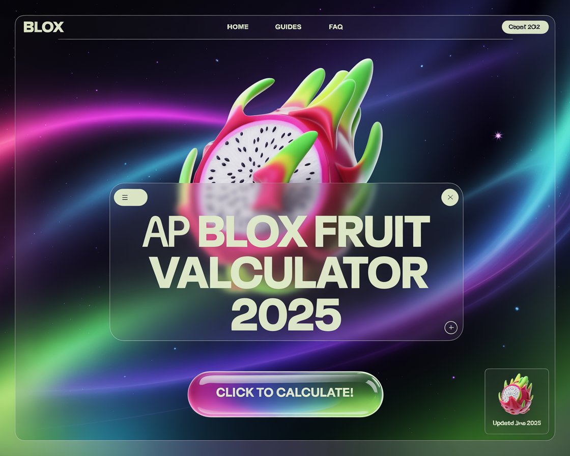 Blox Fruit Value Calculator 2025 – Maximize Your Trade Value in Roblox