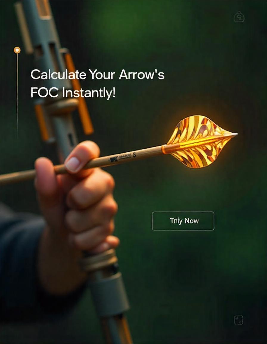 FOC Calculator 2025 | Accurate Arrow Weight Balance