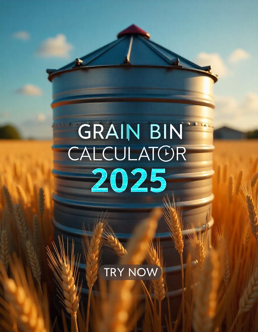 Grain Bin Calculator 2025: Accurate Grain Storage Estimates Made Easy