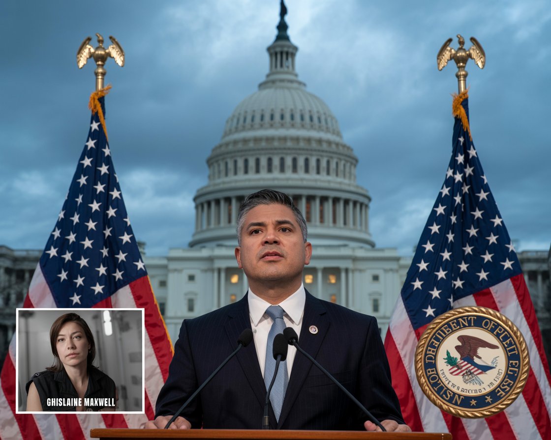 Ghislaine Maxwell Seeking Trump Pardon? Rep. Garcia Demands Epstein Files Release