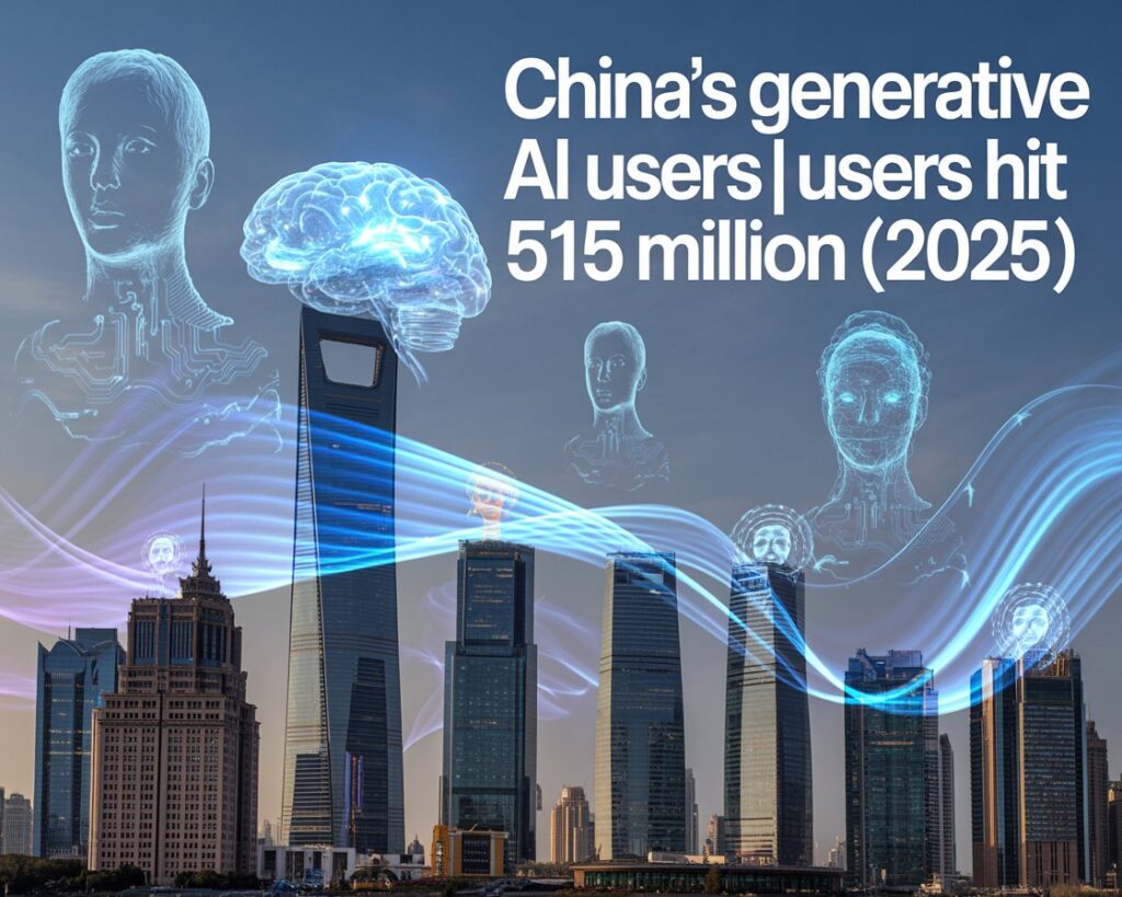 China’s Generative AI Users Hit 515M (June 2025)